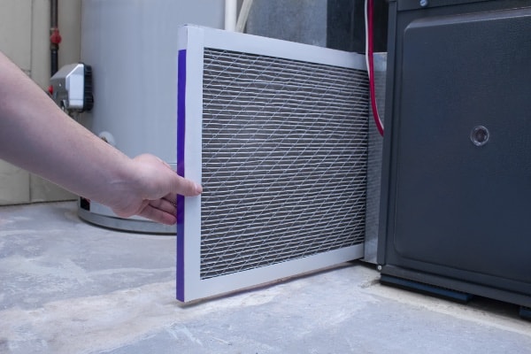 Frederick HVAC Services - Changing HVAC Filter